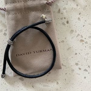 David Yurman Women's Adjustable Leather Bracelet